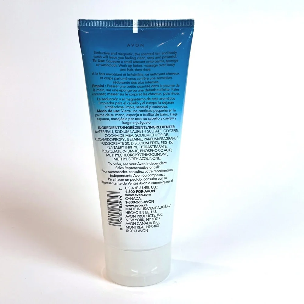 Avon Blue Escape for Him Hair & Body Wash 6.7 fl oz Mens Sealed Tube